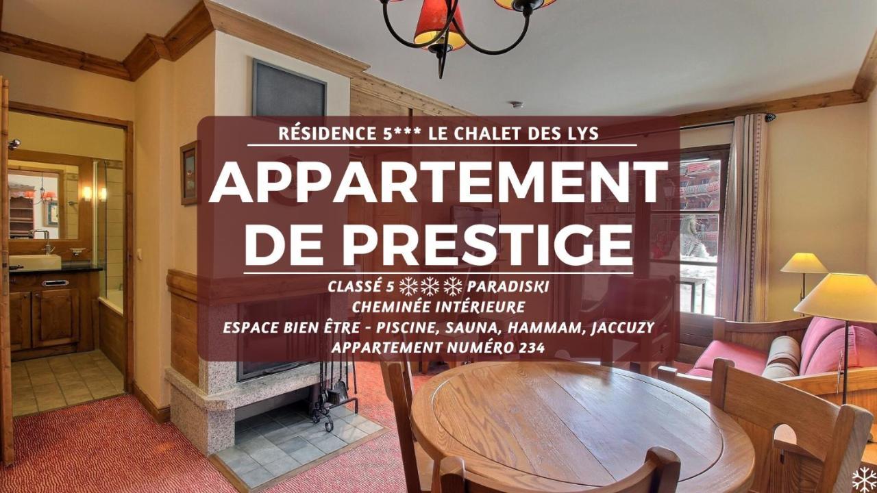Arc 1950 - Suite De Prestige - Cheminee Interieur Les Arcs  Ngoại thất bức ảnh
